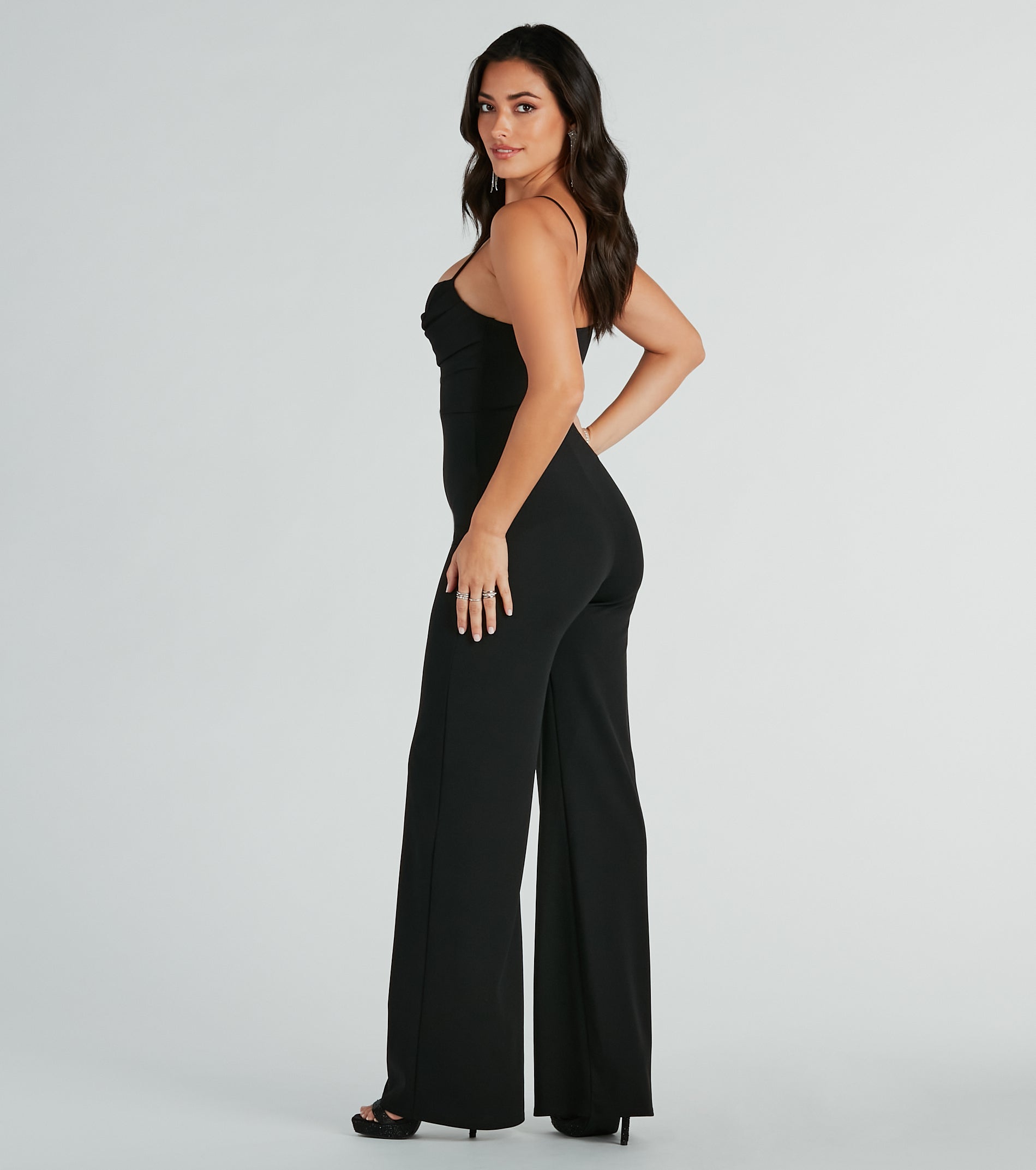 Effortless Moments Crepe Wide-Leg Jumpsuit - Image 6