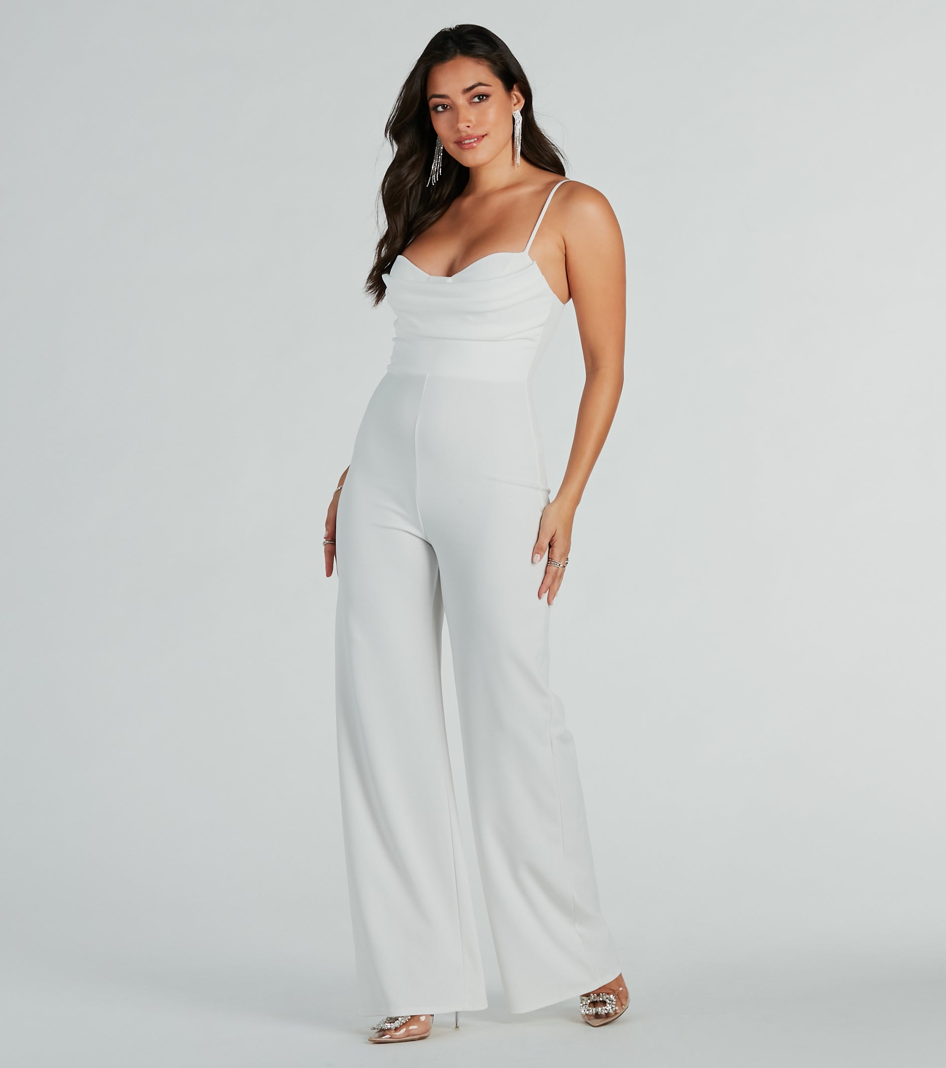 Effortless Moments Crepe Wide-Leg Jumpsuit - Image 4