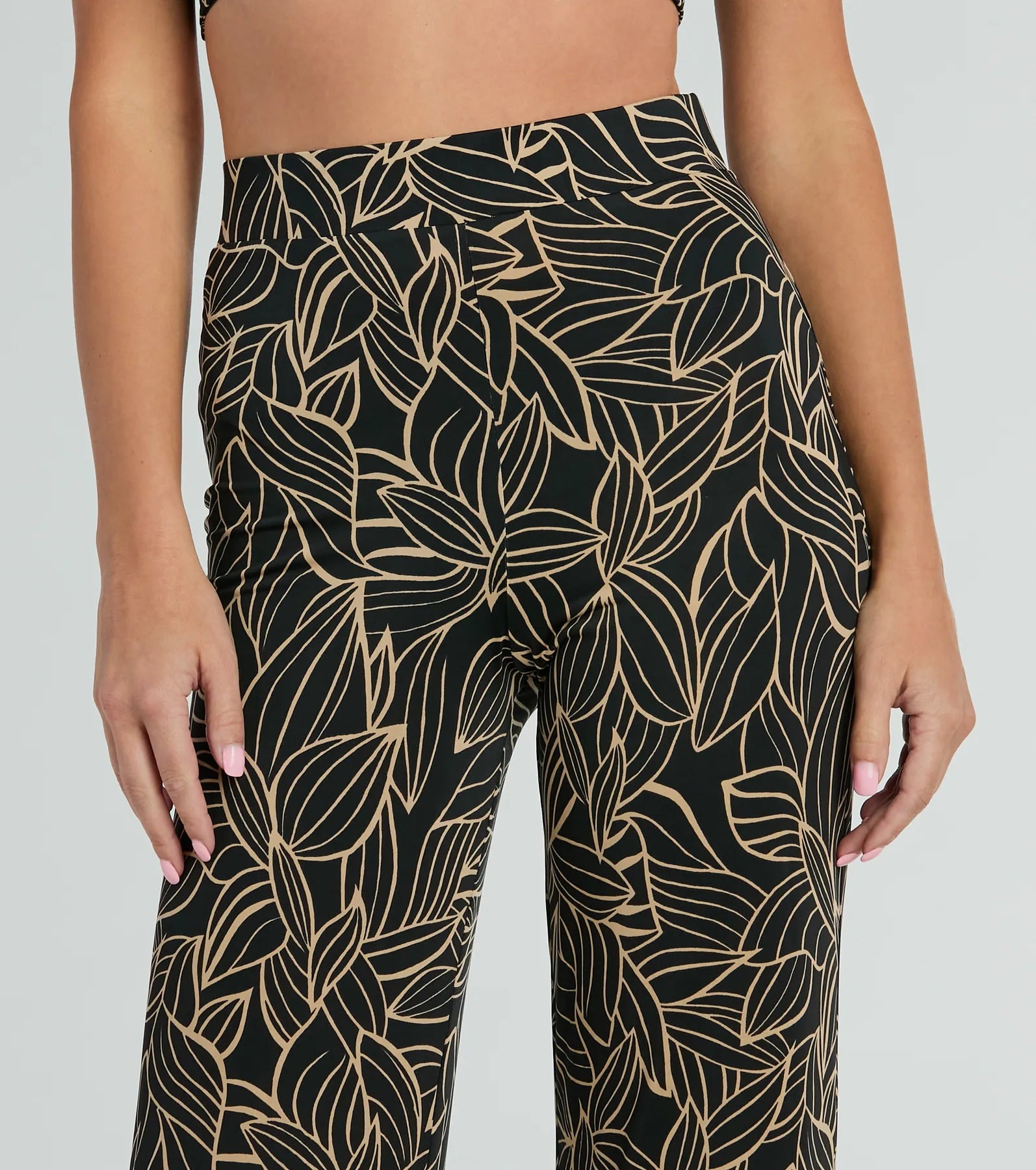 Island Sun Tropical High Rise Palazzo Pants - Image 4