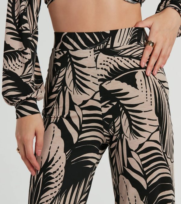 Tropical Day Dream High-Rise Wide Leg Pants - Image 3