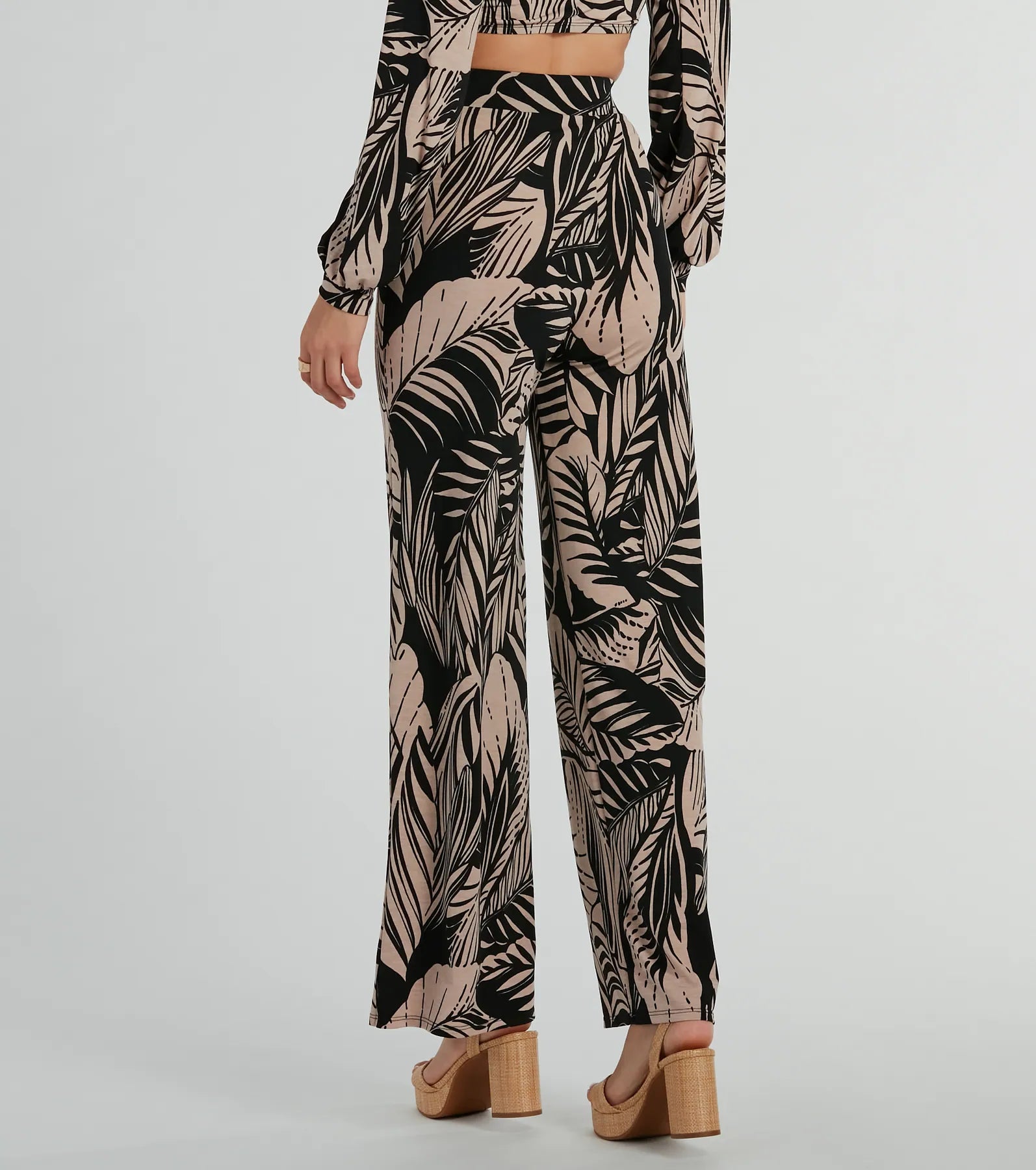 Tropical Day Dream High-Rise Wide Leg Pants - Image 4