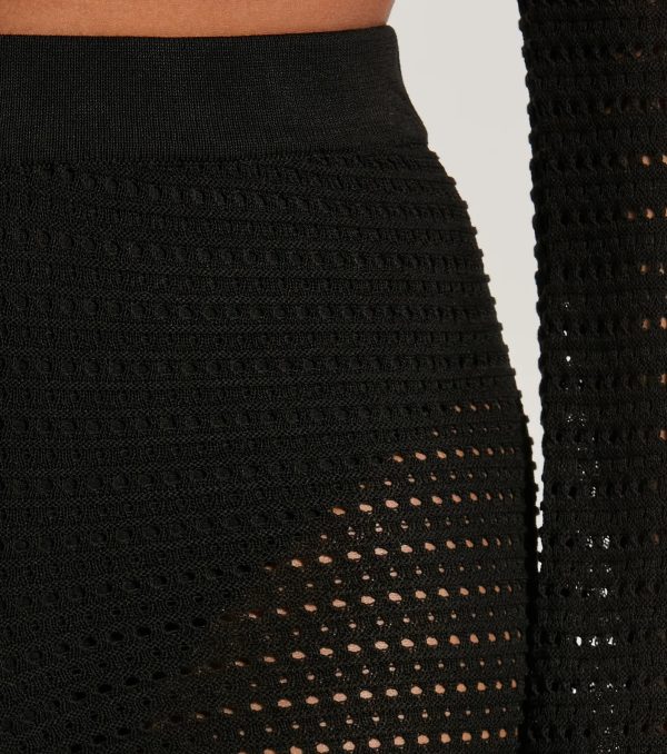 Boho Cutie Crochet Wide-Leg Pants - Image 3