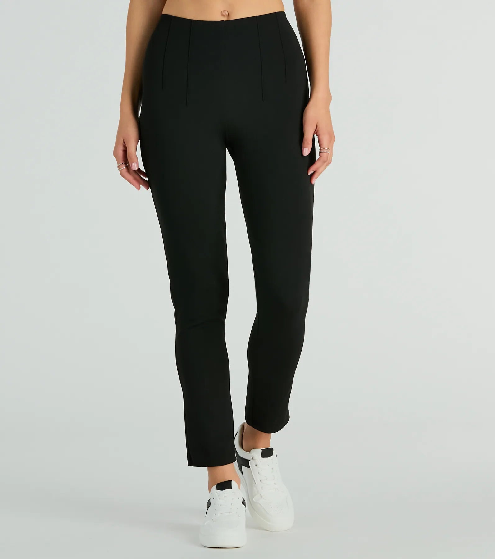 Power Mood High-Rise Skinny Trouser Pants - Image 2