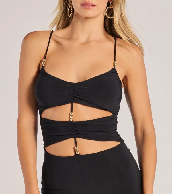 Double Take Wide-Leg Cutout Jumpsuit - Image 6