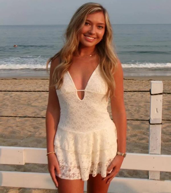 Boho Dreamer Ruffled Lace Romper - Image 11