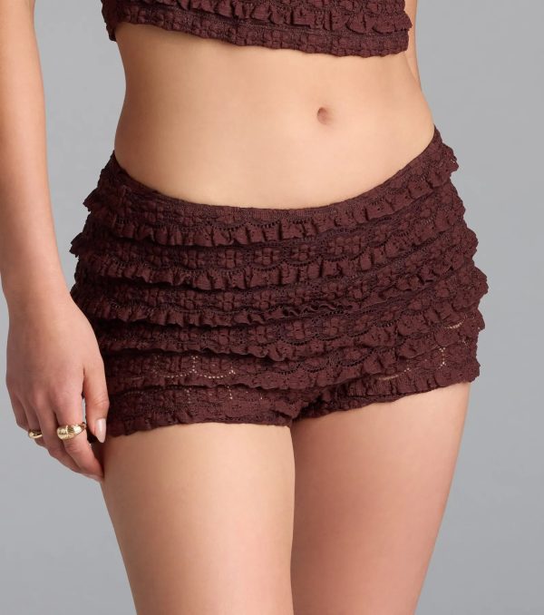 Good At Being Bad Lace Hot Shorts - Image 3