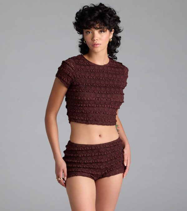 Good At Being Bad Lace Hot Shorts - Image 4