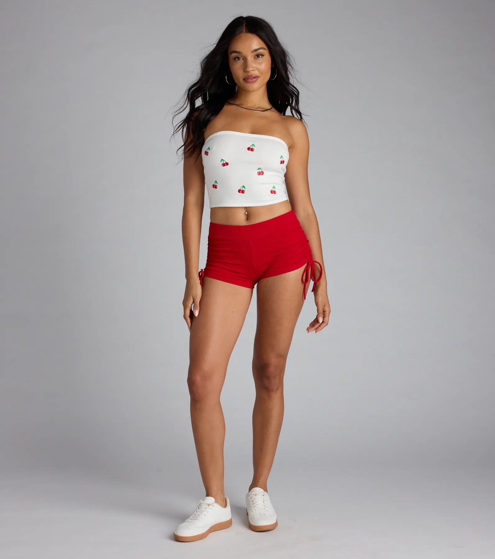 Low Effort Big Slay Side Tie Hot Shorts - Image 8