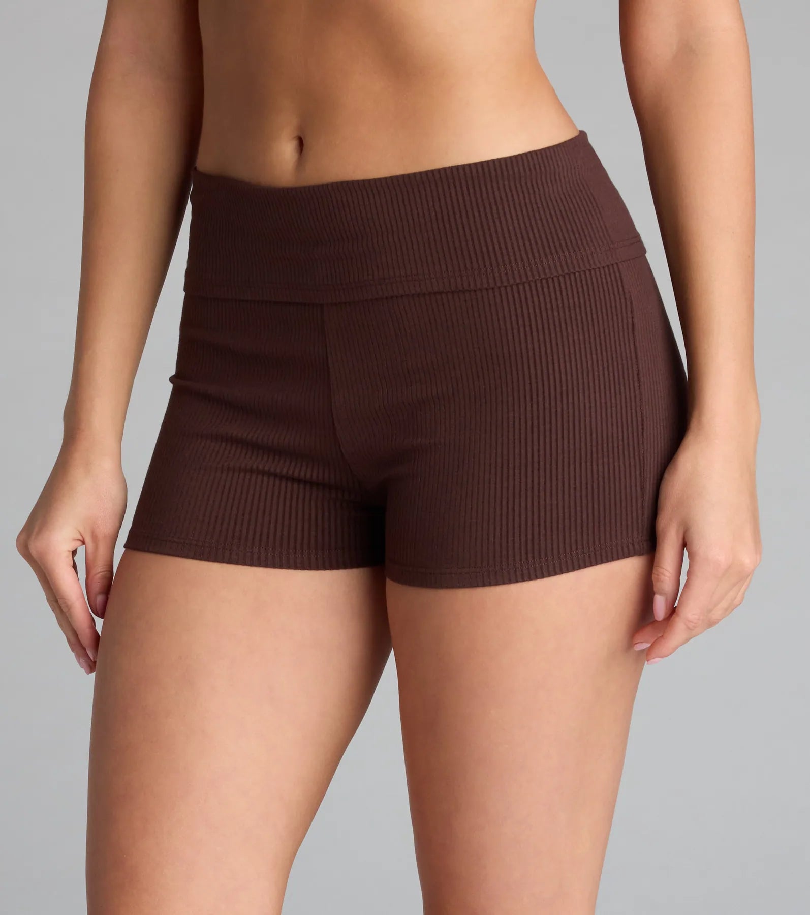 Chill Girlie Foldover Hot Shorts - Image 7