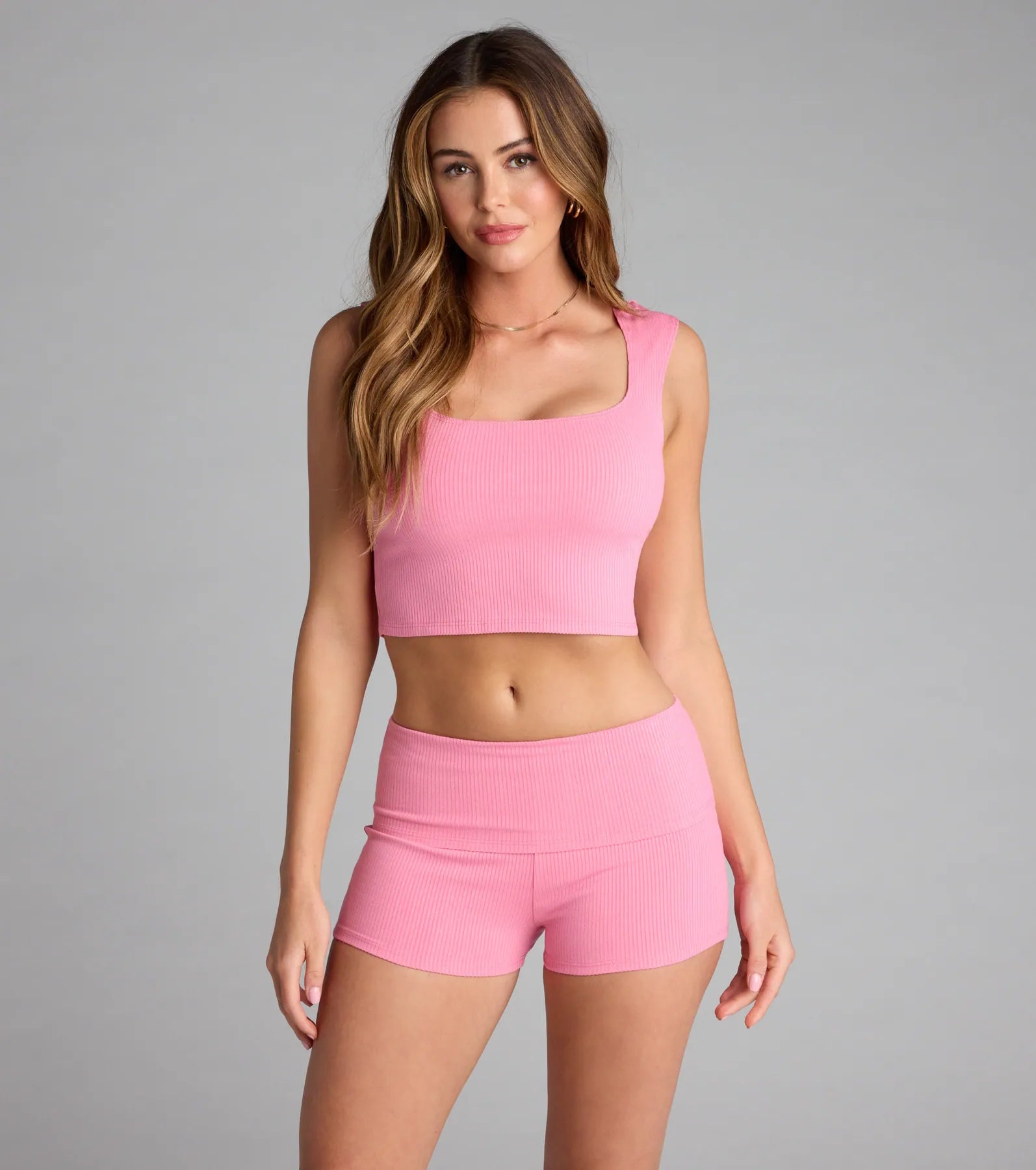 Chill Girlie Foldover Hot Shorts - Image 4