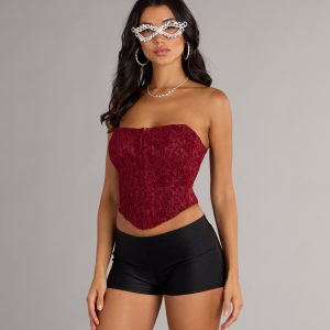 Sleek And Stunning Mid-Rise Hot Shorts