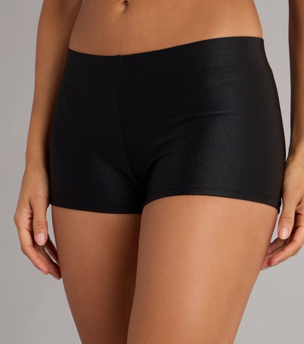 Sleek And Stunning Mid-Rise Hot Shorts - Image 3