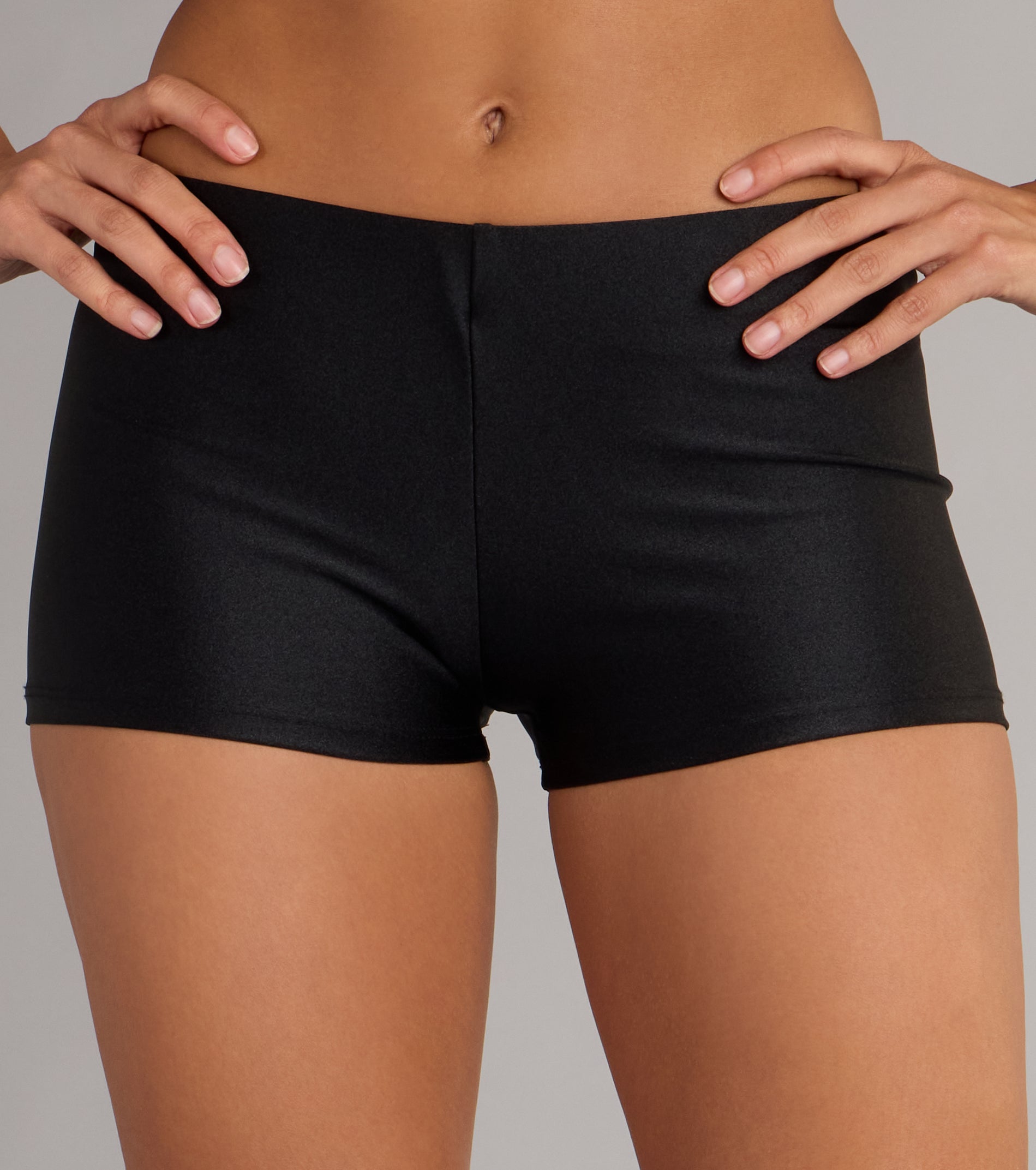 Sleek And Stunning Mid-Rise Hot Shorts - Image 6