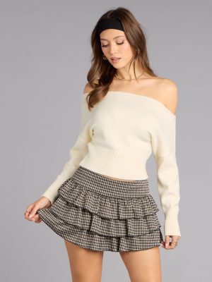 Check Me Out Ruffle Mini Skort
