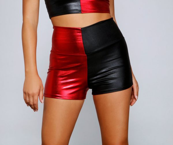 Harlequin Diva Metallic Hot Shorts - Image 3