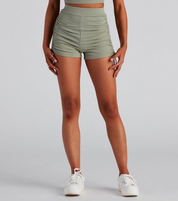 Cruising Together Rib Knit Shorts - Image 8