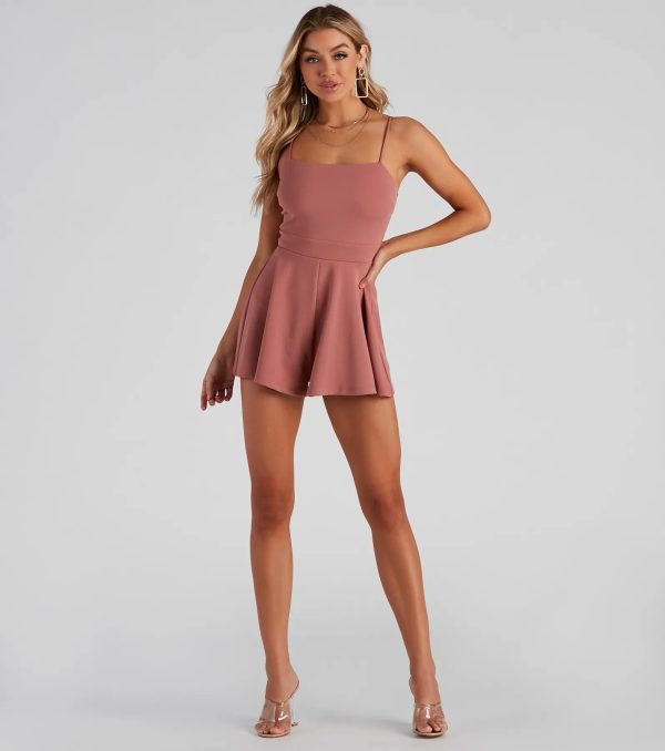 Take Me To Capri Square Neck Romper - Image 3