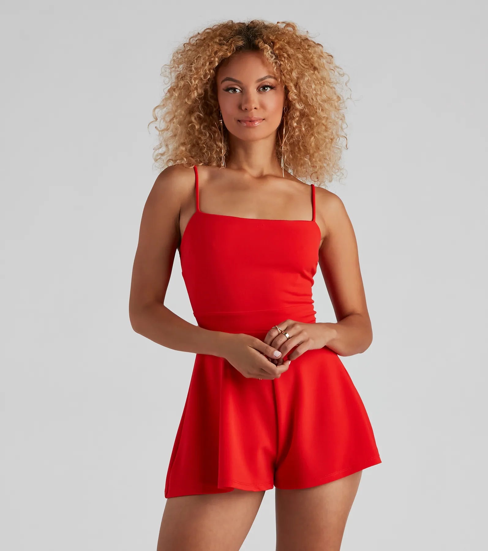 Take Me To Capri Square Neck Romper - Image 5