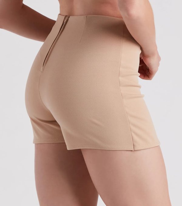 Simply Chic Side Slit Skort - Image 3