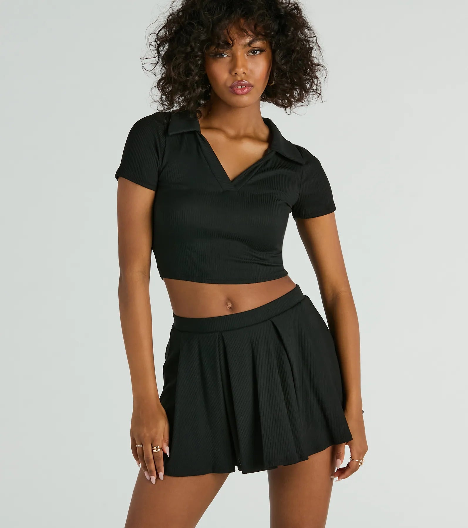 Game Set High Rise Pleated Mini Skort - Image 8