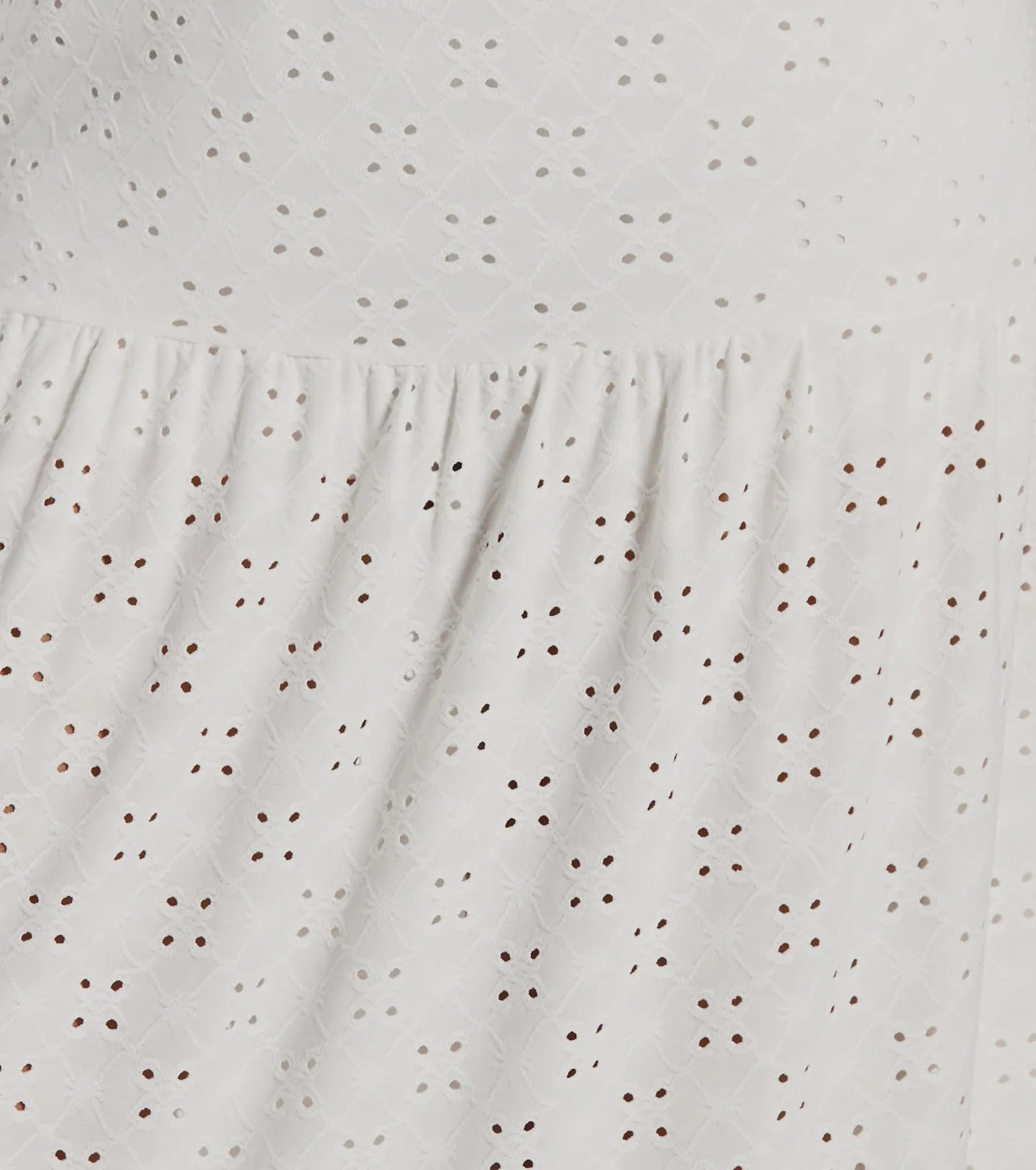 Vibe Of Summer High Rise Eyelet Maxi Skirt - Image 3
