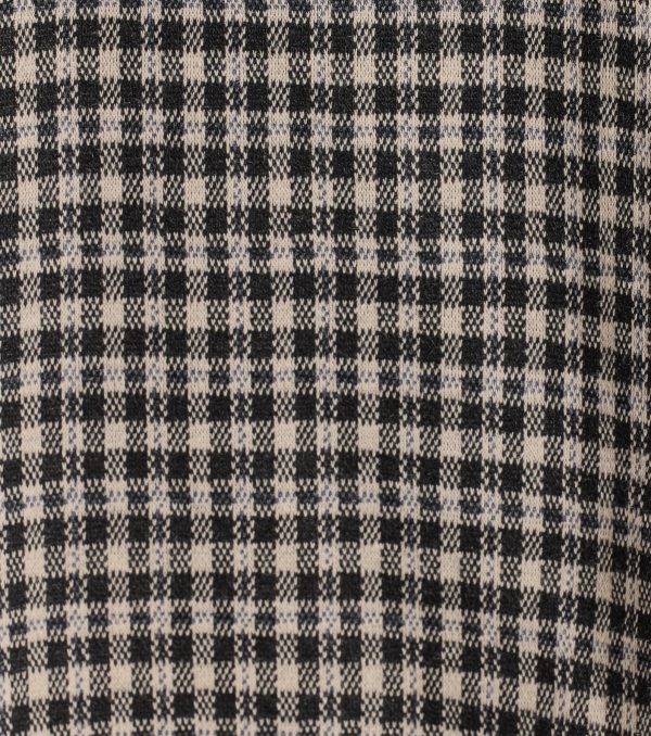 Preppy Glam Strapless Pleated Plaid Romper - Image 5