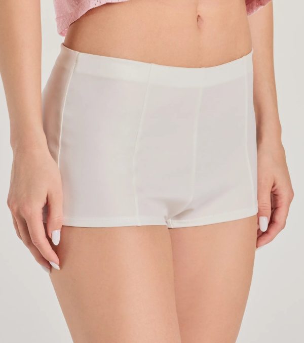Sleek Vibe Faux Leather Hot Shorts - Image 7