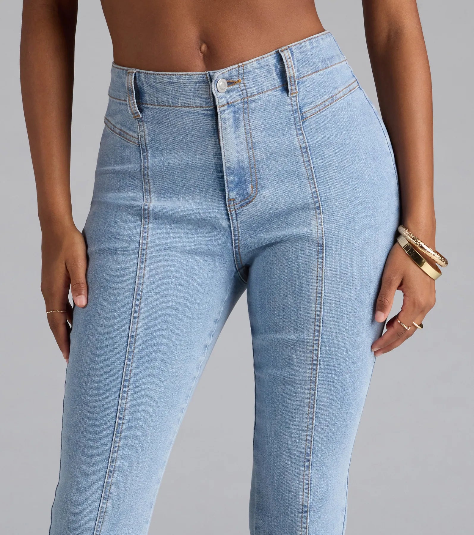Timeless And True High-Rise Bootcut Denim Jeans - Image 4