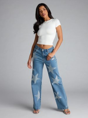 Starstruck Straight-Leg Denim Jeans