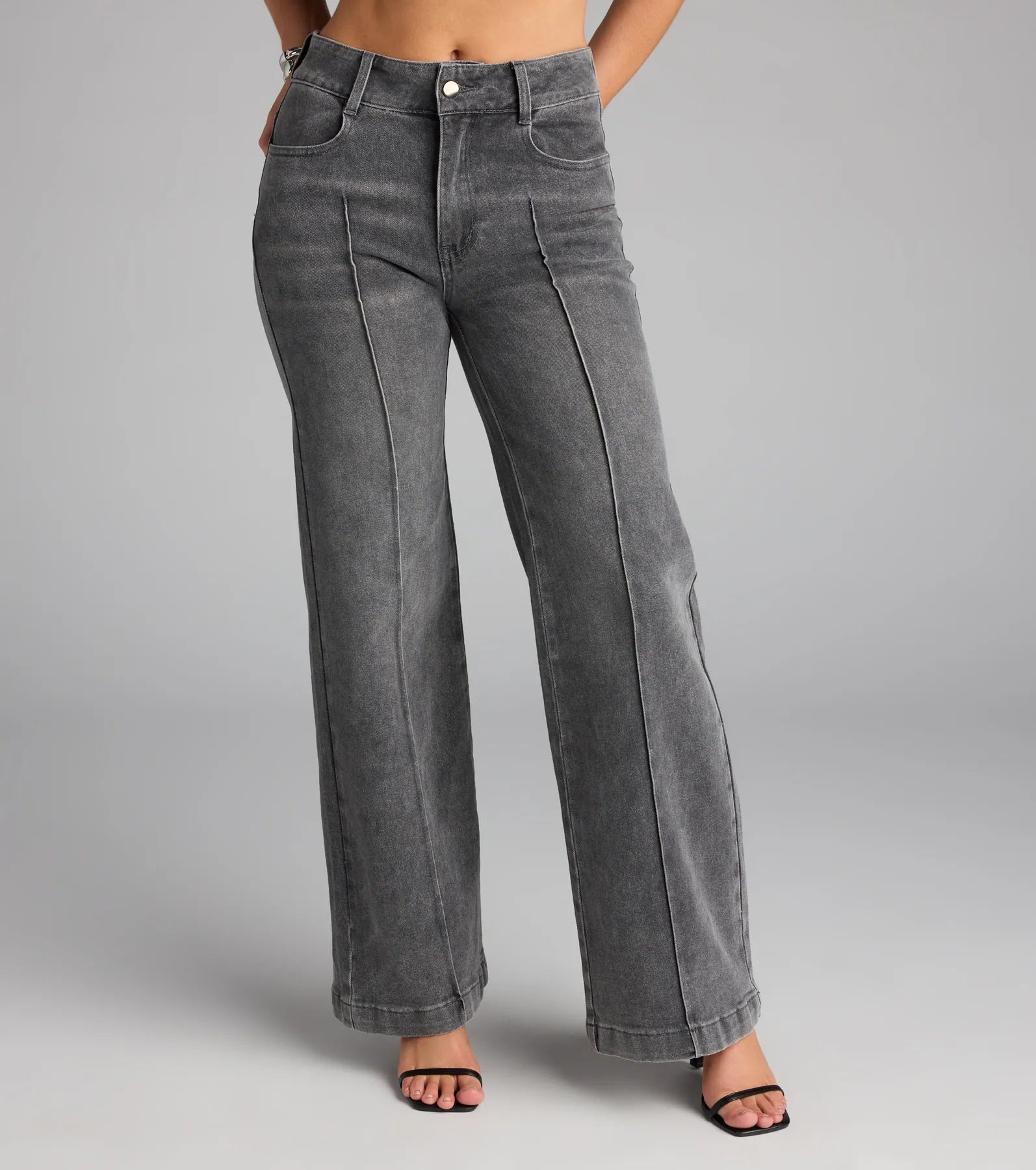 Street Sleek Straight Leg Denim Jeans - Image 4