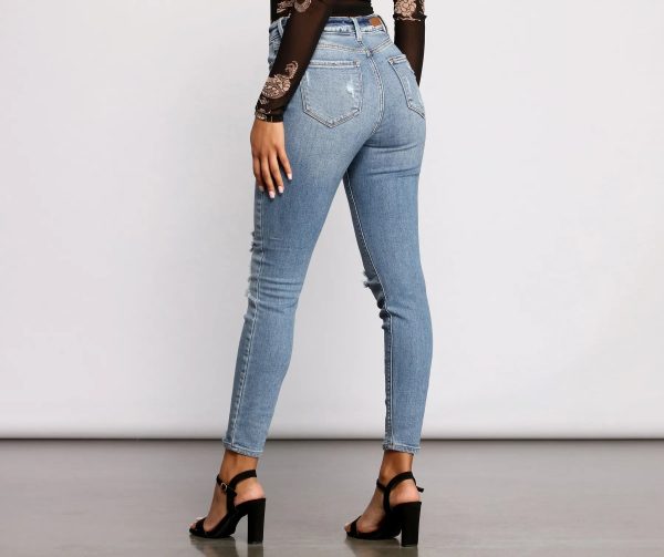 The Next Level High Rise Skinny Jeans - Image 2