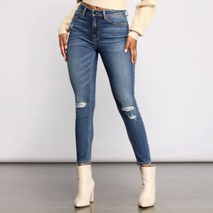 Raise It Up High Rise Skinny Jeans