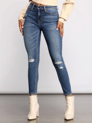 Raise It Up High Rise Skinny Jeans