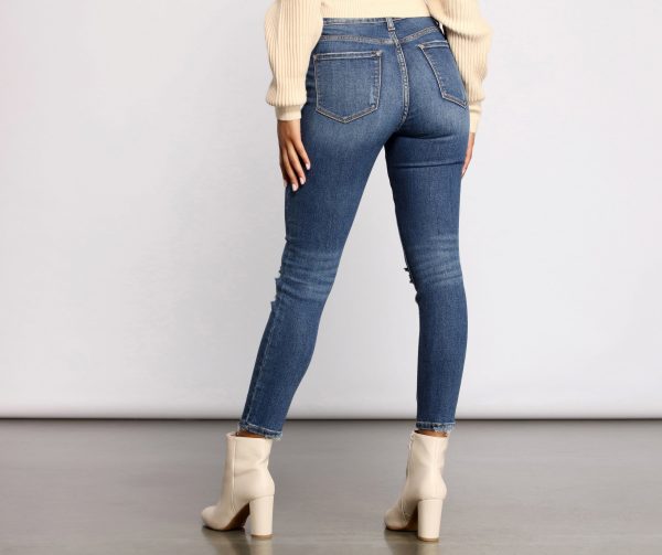 Raise It Up High Rise Skinny Jeans - Image 2