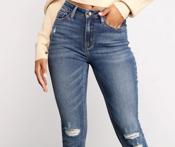 Raise It Up High Rise Skinny Jeans - Image 3