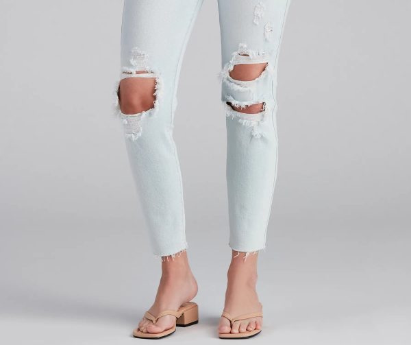 High-Rise Chic Style Skinny Jeans - Image 3