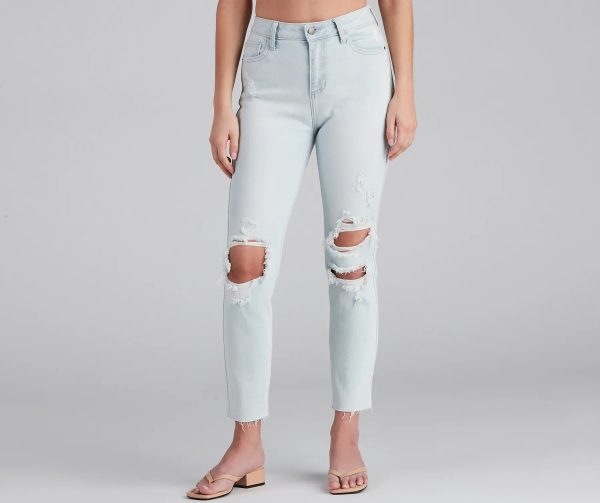 High-Rise Chic Style Skinny Jeans - Image 4