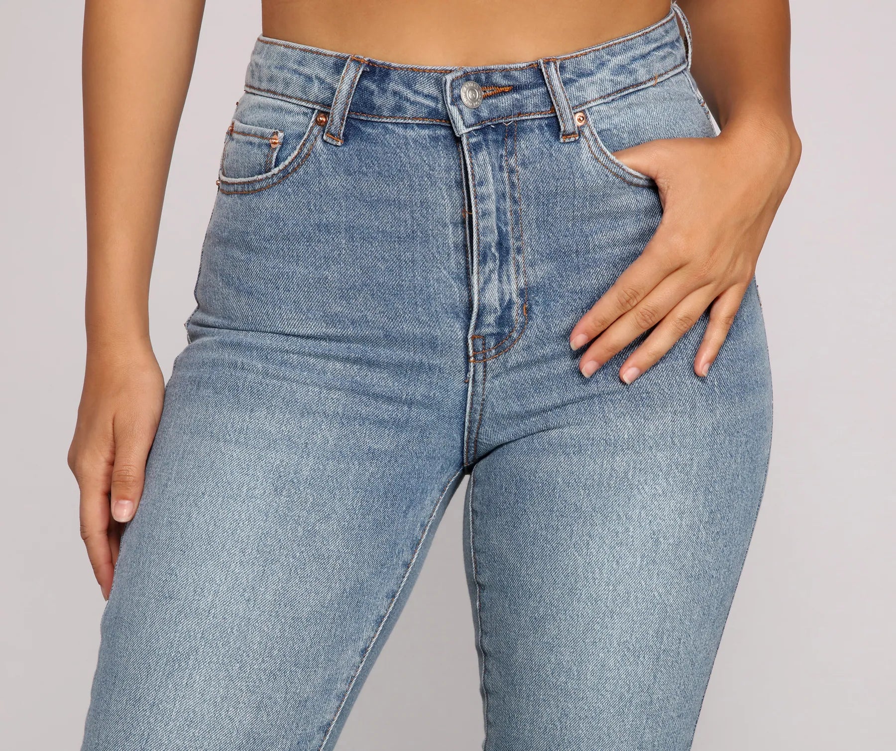 Girl Next Door High Waist Jeans - Image 3