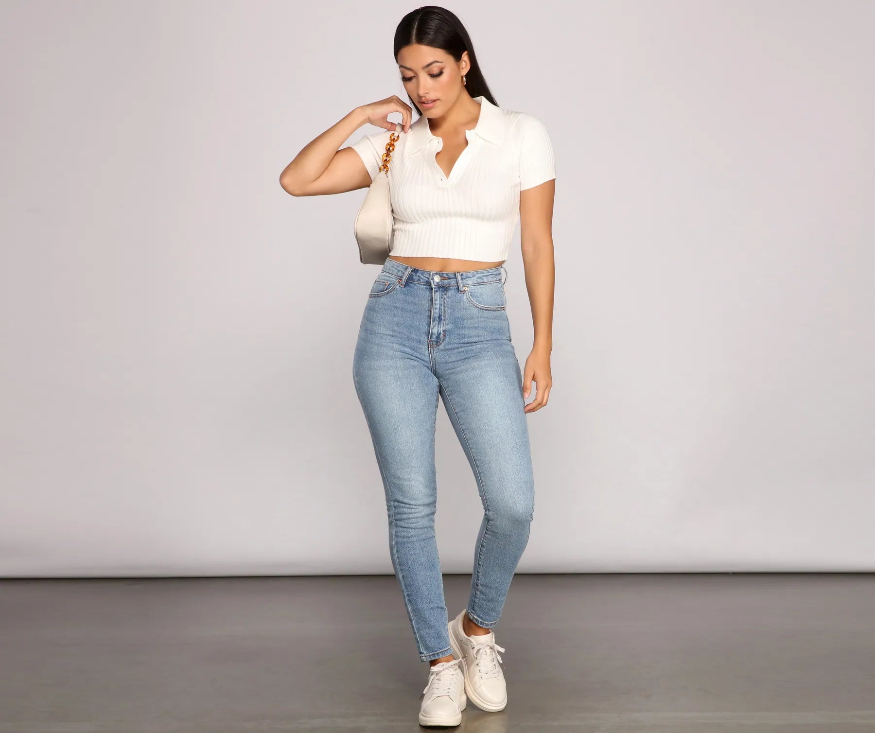 Girl Next Door High Waist Jeans - Image 5