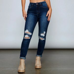 Taylor High Rise Cropped Skinny Jeans