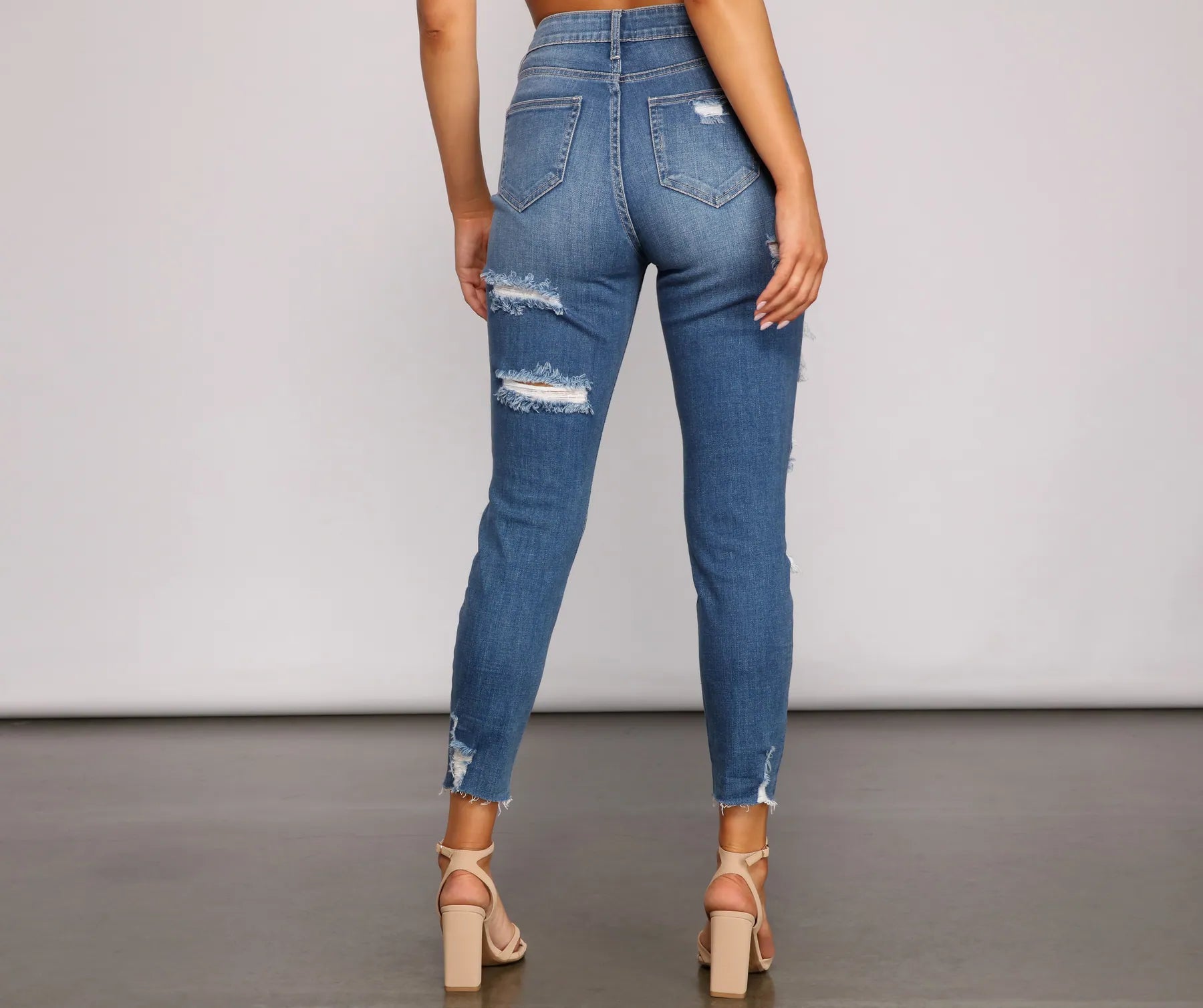Denim Days High Waist Skinny Jeans - Image 2