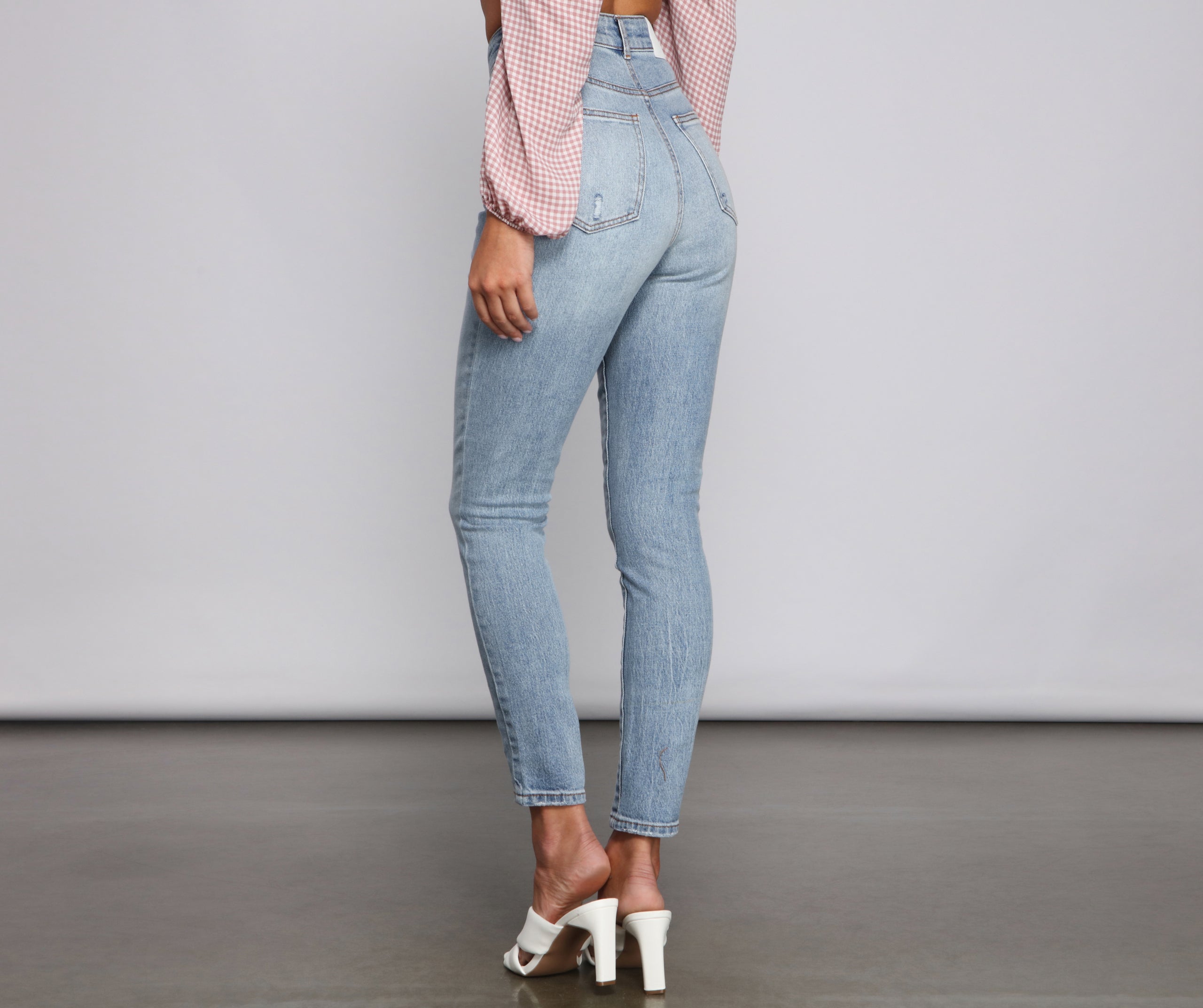 Classic Staple High Rise Skinny Jeans - Image 2