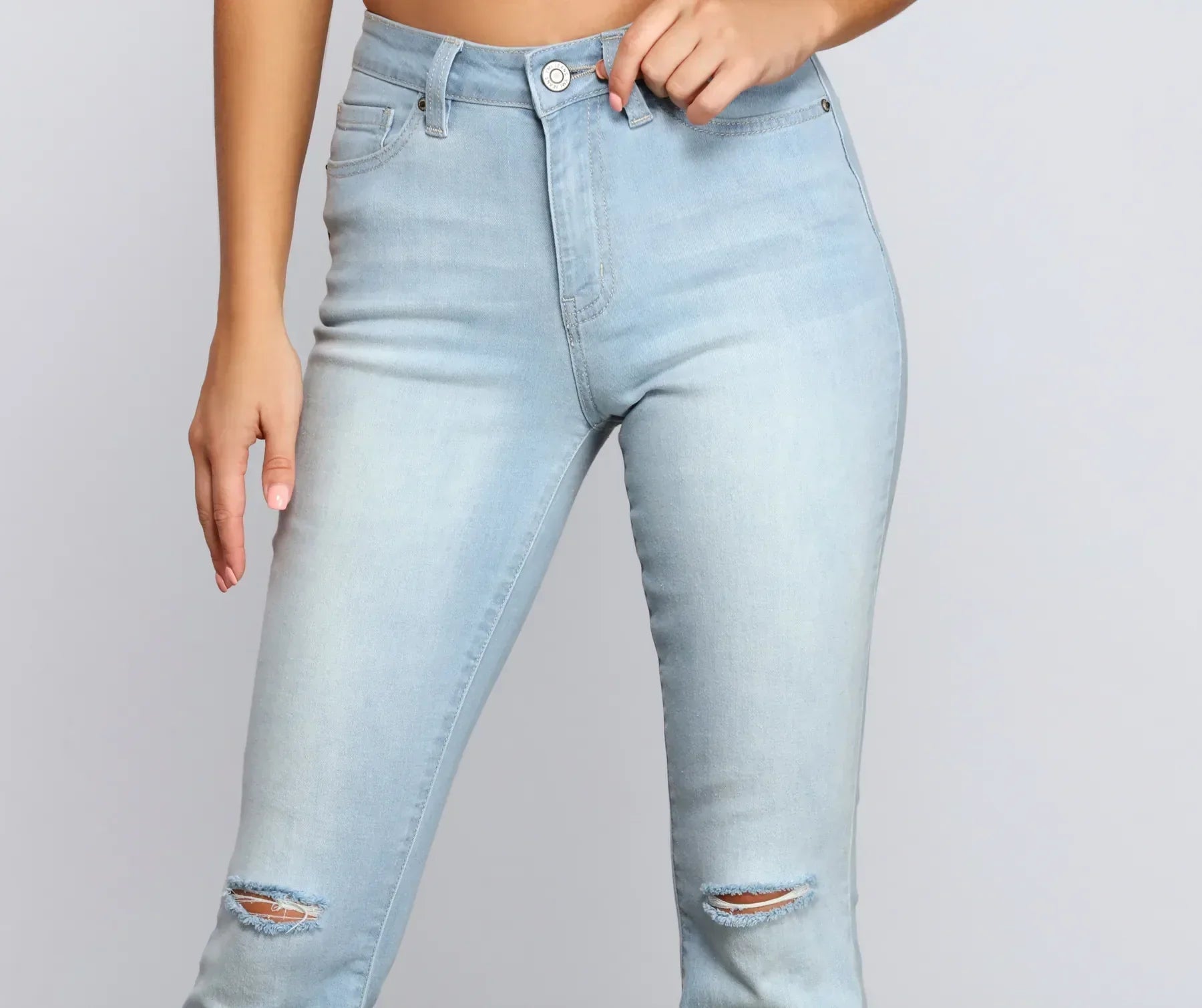 Walk It Out In Style High-Rise Flared Jeans - Image 4