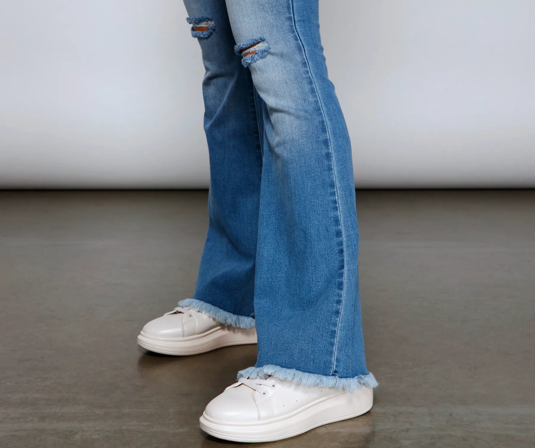 Walk It Out In Style High-Rise Flared Jeans - Image 12
