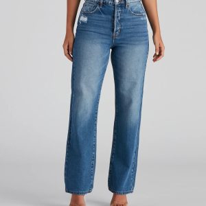 Classic Vibes High Rise Boyfriend Jeans