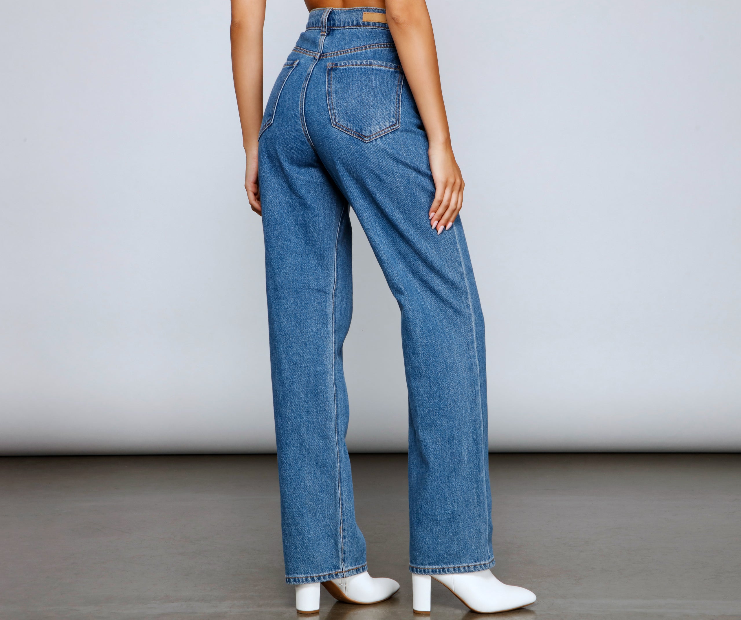 So Classic High Rise Boyfriend Jeans - Image 2