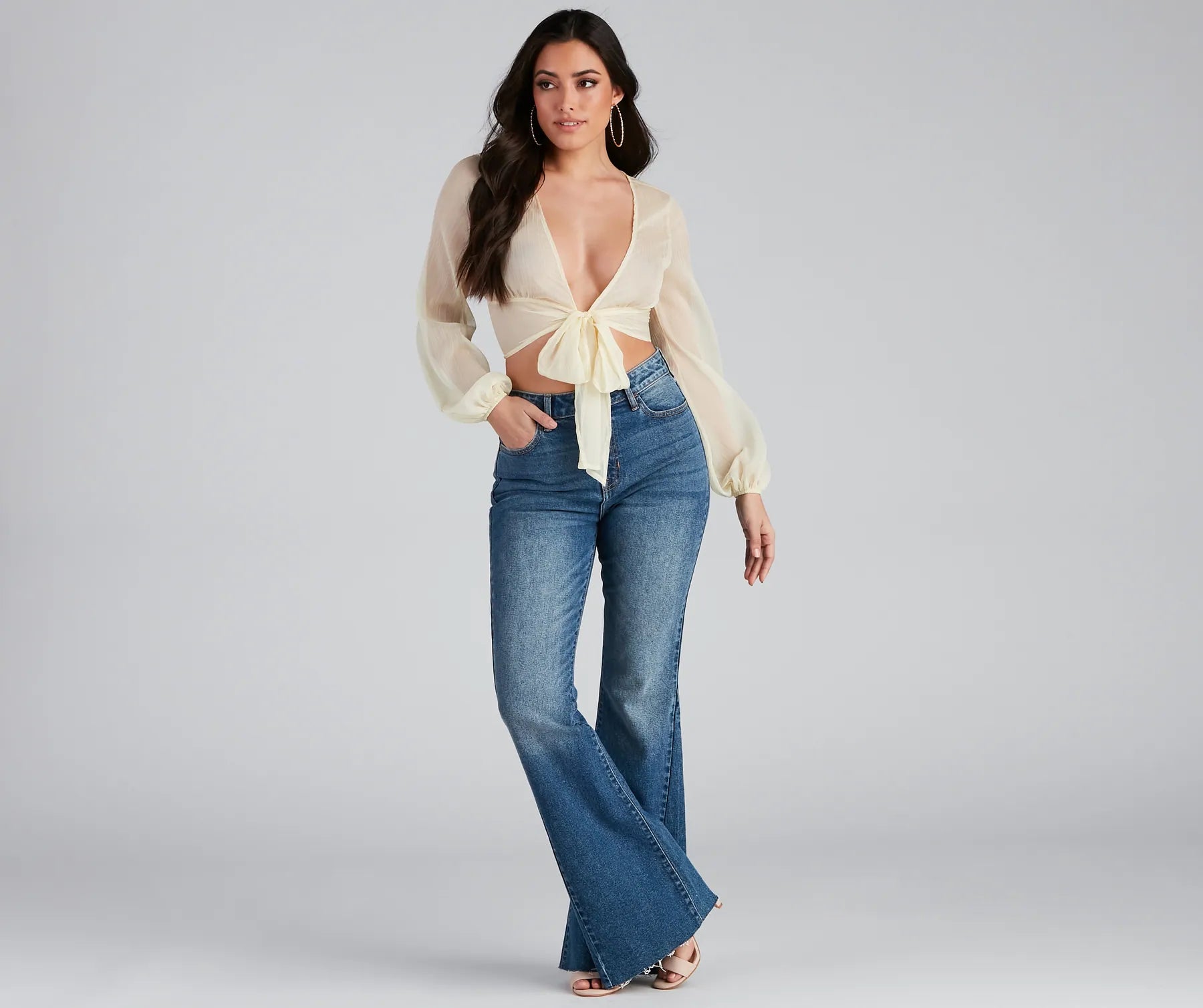 You've Got Flare High Rise Jeans - Image 3
