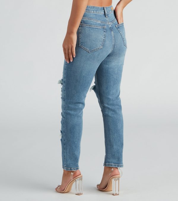 Everyday Edgy Distressed Straight-Leg Jeans - Image 3