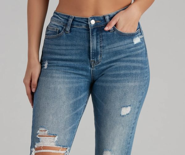 Harper Mid-Rise Skinny Jeans by Windsor Denim - Image 3