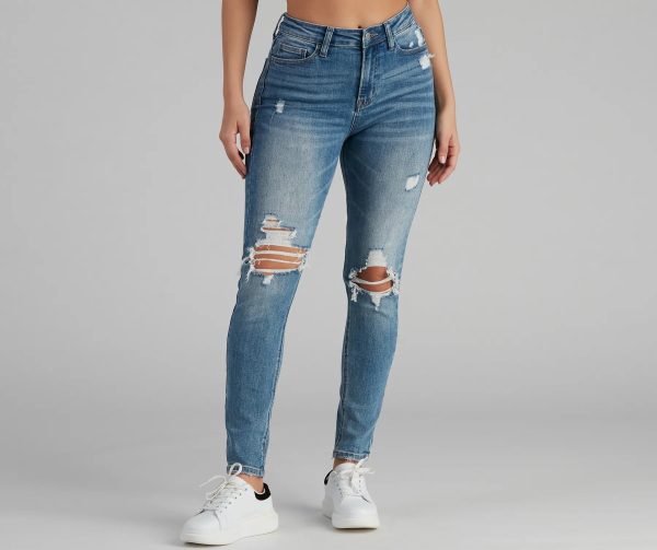 Harper Mid-Rise Skinny Jeans by Windsor Denim - Image 4